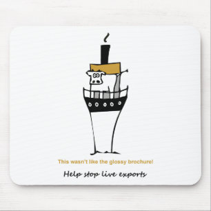 Mousepad Pare exportações vivas