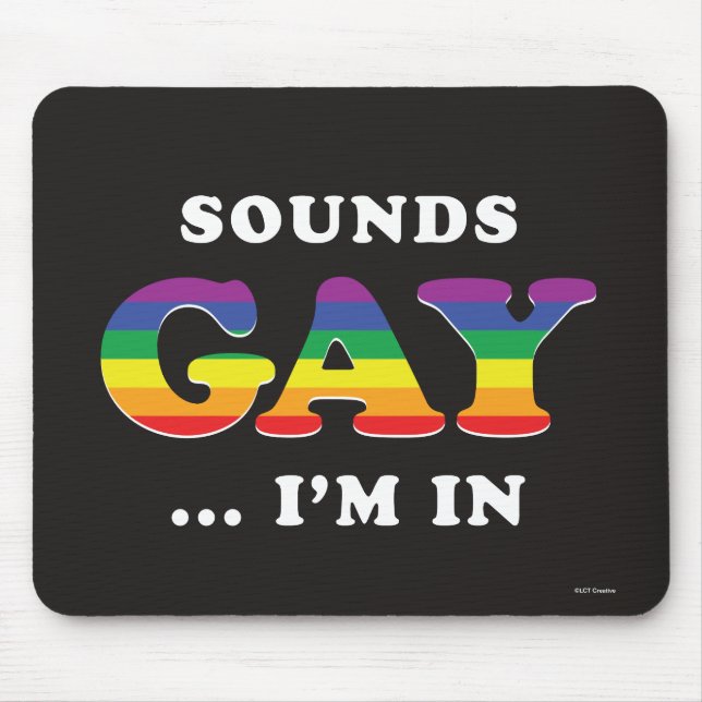 Mousepad Parece Gay... Estou dentro (Frente)