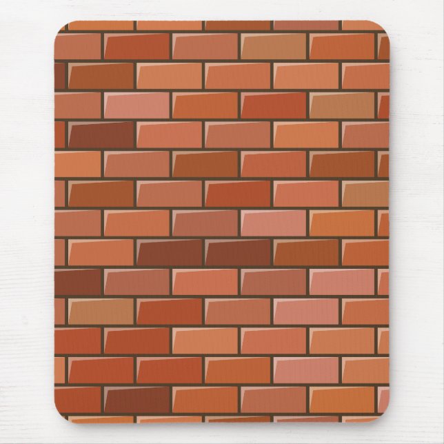 Mousepad parede de tijolos (Frente)