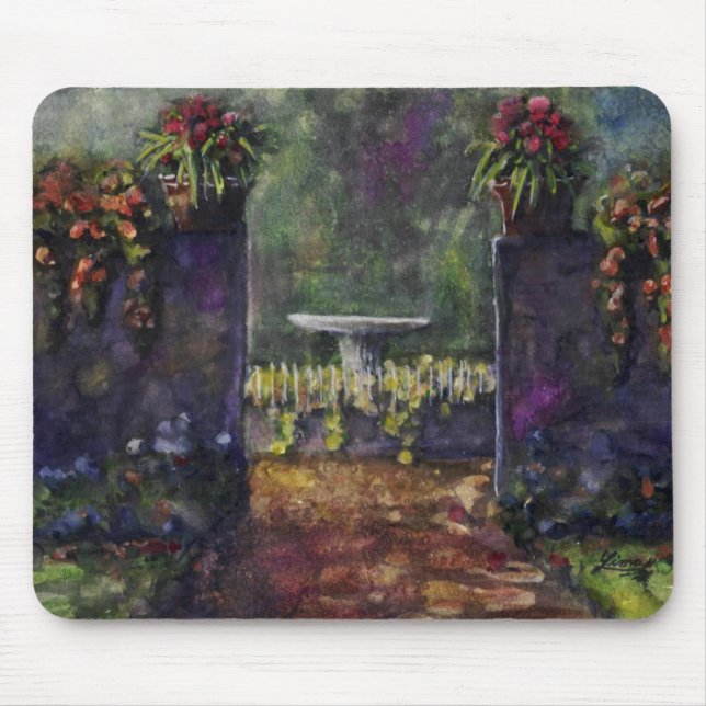 Mousepad Parede do jardim (Frente)