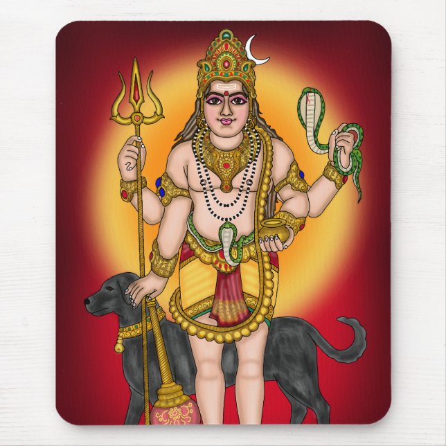 Mousepad Parede do Senhor Bhairava  (Frente)
