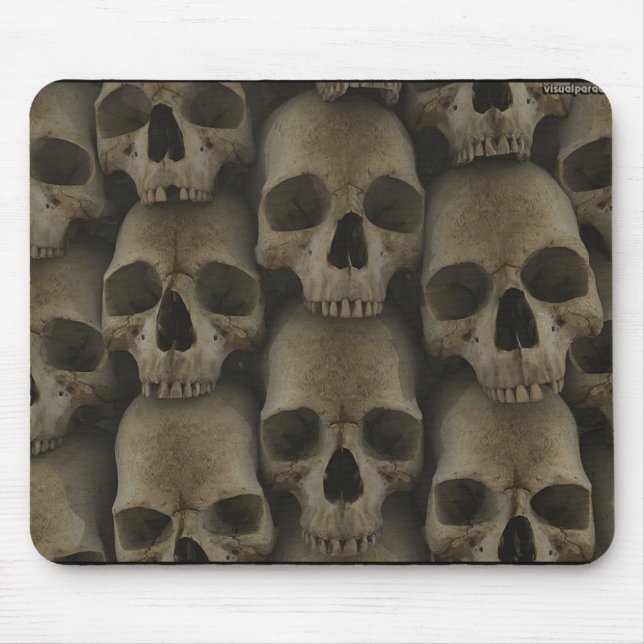 Mousepad Parede dos crânios (Frente)