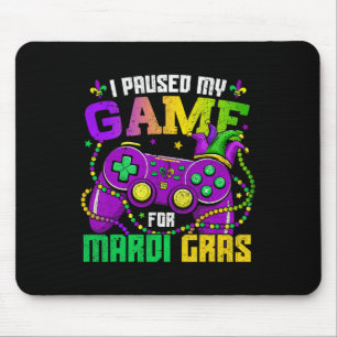 Mousepad Parei Meu Jogo Para Estar Aqui Miçangas De Jogo De