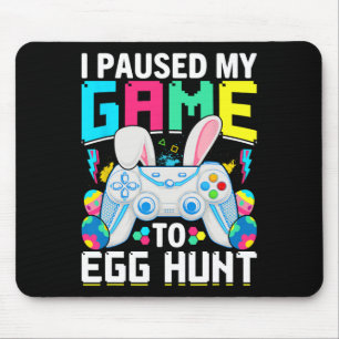 Mousepad Parei Meu Jogo Para Ovo Jogo De Caça Feliz Leste