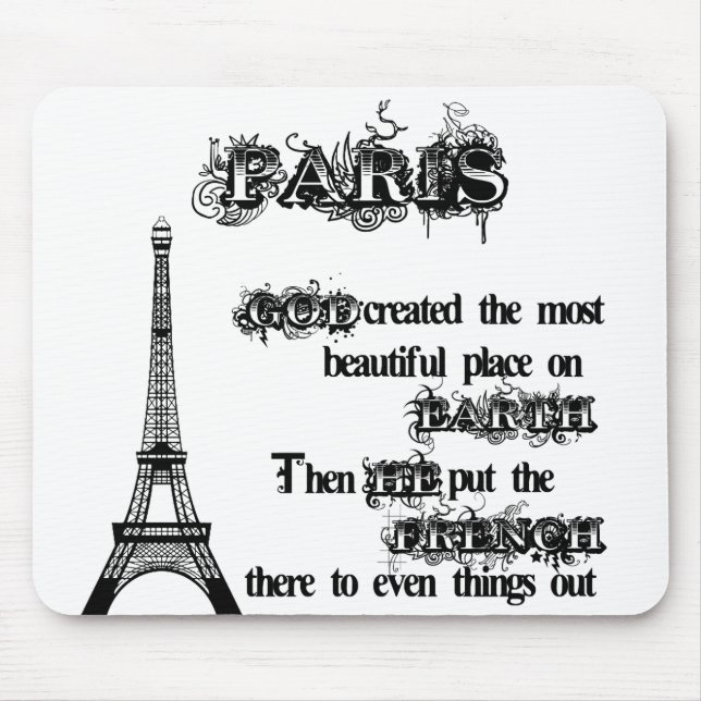 Mousepad Paris (Frente)