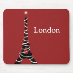 Mousepad Paris brilha em todos os lugares do mouse