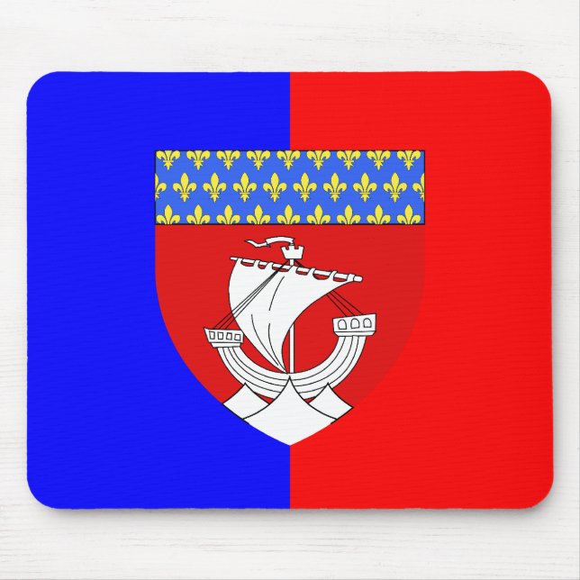 Mousepad Paris com protetor, France (Frente)