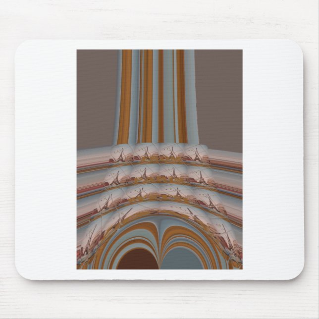 Mousepad Paris Eiffel linda design (Frente)