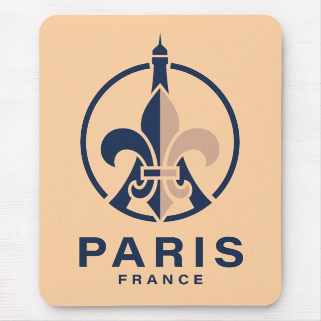 Mousepad Paris França Europa (Frente)