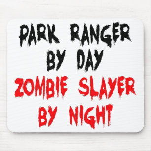 Mousepad Park Ranger Zombie Slayer