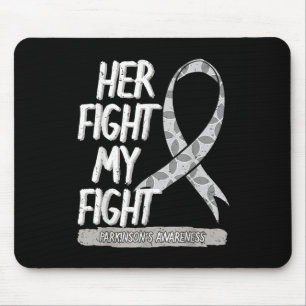 Mousepad Parkinsons Cinza de Sensibilização Fita Idiopática