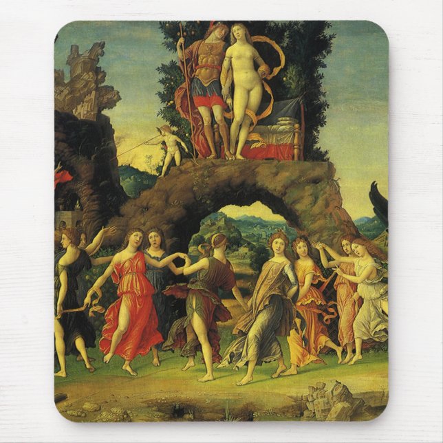 Mousepad Parnasso, Marte e Vênus por Andrea Mantegna (Frente)
