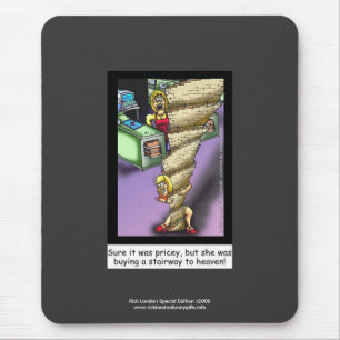 Mousepad Paródia de Stairway To Heaven em Cartoon em Mouse
