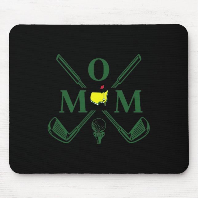 Mousepad Paródia Divertida Mãe Golfe Correspondência Citaçã (Frente)