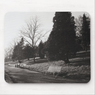 Mousepad Parque de Bell Vue, Newport, segunda-feira (em