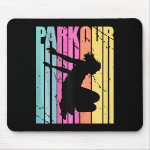 Mousepad Parque de Parkour de Aniversário Feminino Parkour