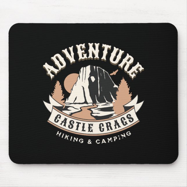 Mousepad Parque Estadual Castle Crags Califórnia (Frente)