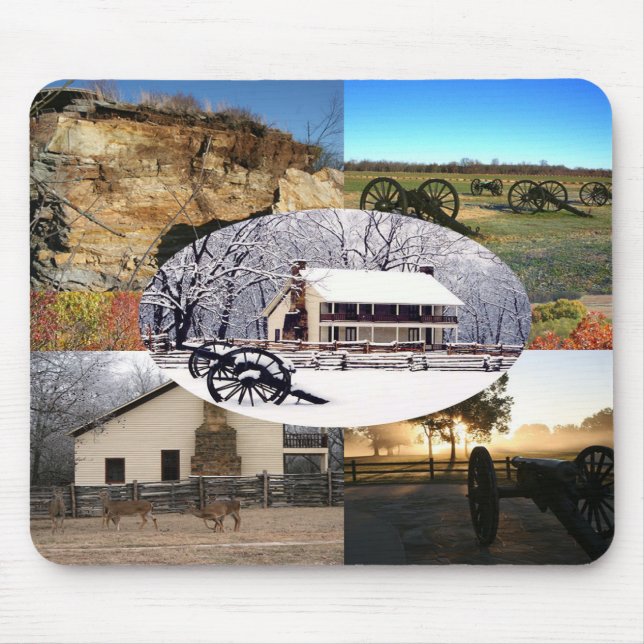 Mousepad Parque Militar Nacional de Pea Ridge (Frente)