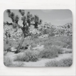 Mousepad Parque nacional 3 de árvore de B&W Joshua