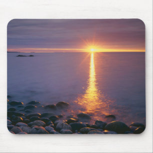Mousepad Parque Nacional Acadia Maine no oceano Atlântico