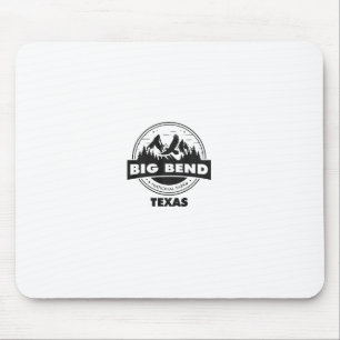 Mousepad Parque Nacional Big Bend Texas Acampamento Montanh
