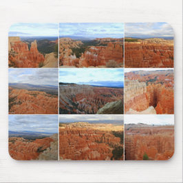 Mousepad Parque Nacional Bryce Canyon, Utah, Collage Mousep