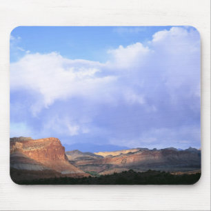 Mousepad Parque Nacional Capitol Reef, Utah. EUA. Cumulus
