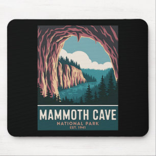 Mousepad Parque Nacional da Caverna Mamute Acampamento Vint