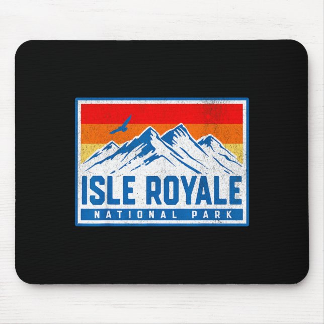 Mousepad parque nacional da ilha real  (Frente)
