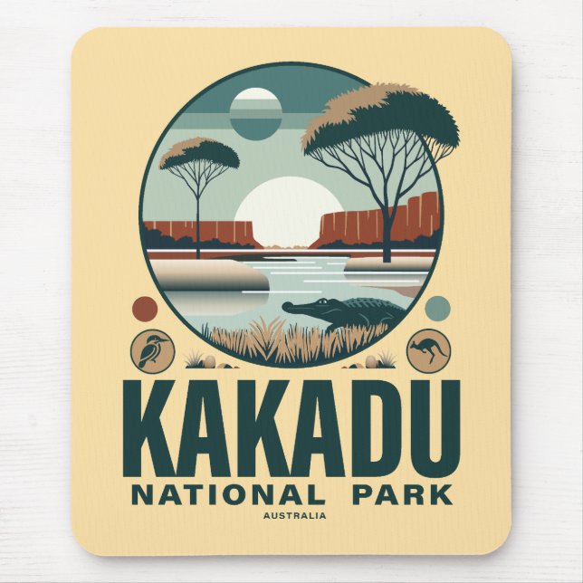 Mousepad Parque Nacional de Kakadu, Austrália (Frente)