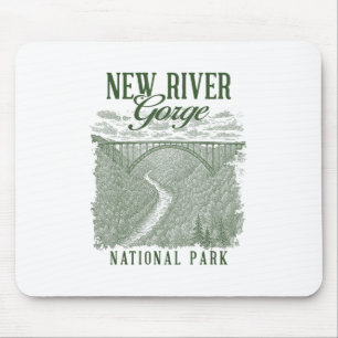 Mousepad Parque Nacional de New River Gorge que Viaja pela