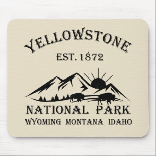Mousepad Parque Nacional de Yellowstone