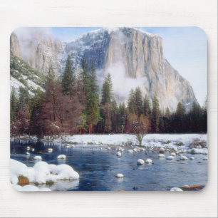 Mousepad Parque Nacional de Yosemite no Inverno