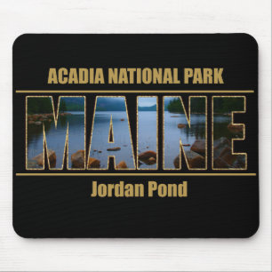 Mousepad Parque nacional do Acadia da pia batismal da