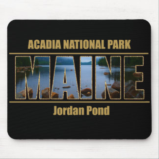 Mousepad Parque nacional do Acadia da pia batismal da