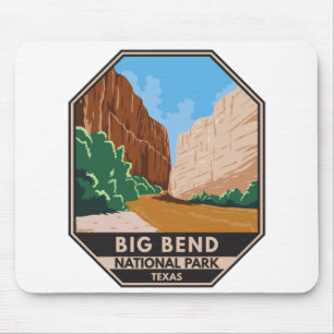 Mousepad Parque Nacional do Grande Bend, Rio Grande Vintage