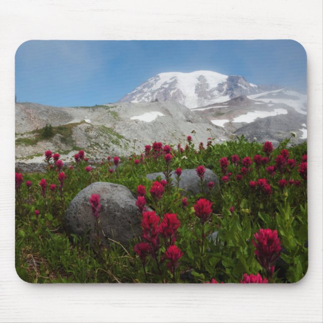Mousepad Parque Nacional do Monte Rainier, Monte Rainier 1 (Frente)