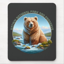 Mousepad Parque Nacional e Reserva de Katmai