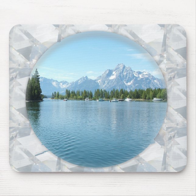 Mousepad Parque nacional Grand Teton em quadro (Frente)