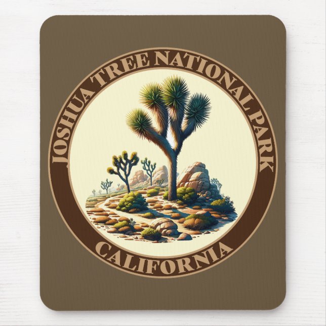 Mousepad Parque Nacional Joshua Tree, Califórnia (Frente)