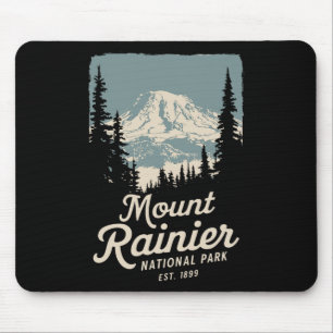 Mousepad Parque Nacional Mount Rainier Lembrança Natureza A