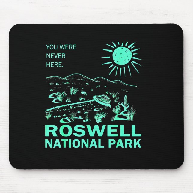 Mousepad Parque Nacional Roswell Novo México  (Frente)
