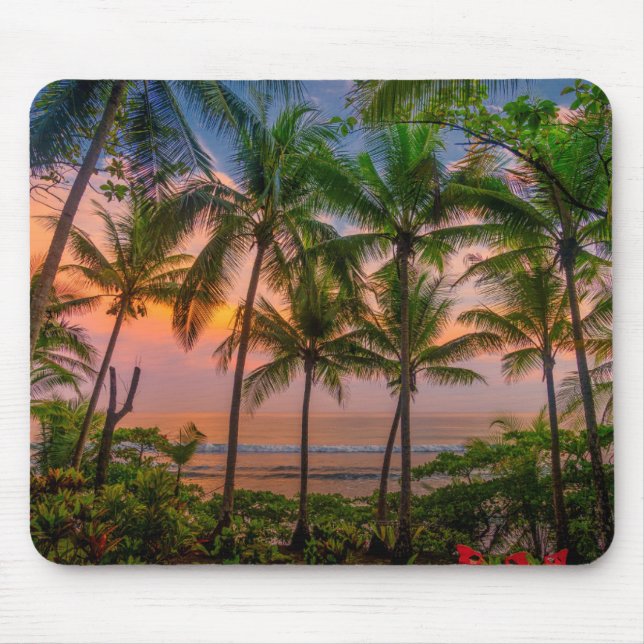 Mousepad Parque nacional tropical da praia | Corcovado (Frente)