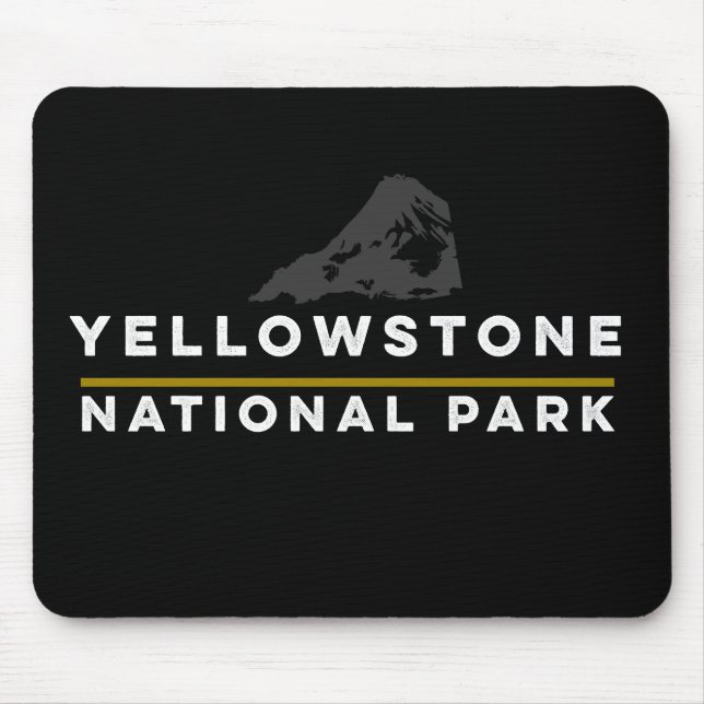 Mousepad Parque Nacional Yellowstone (Frente)