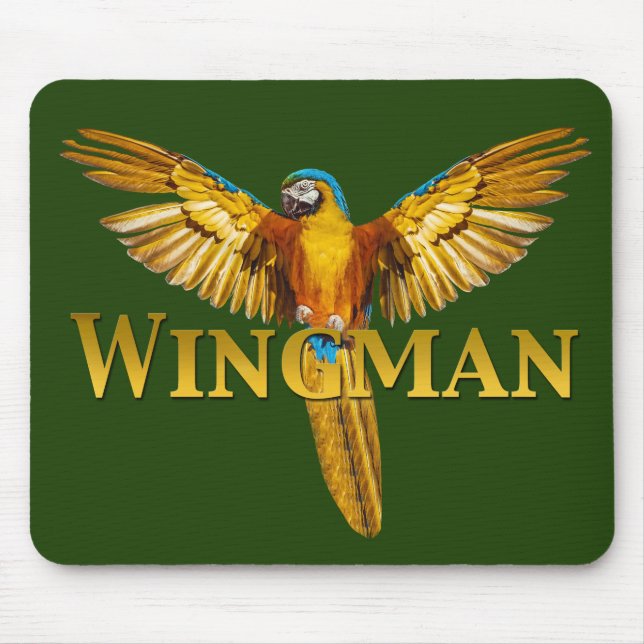 Mousepad Parrot Wingman (Frente)