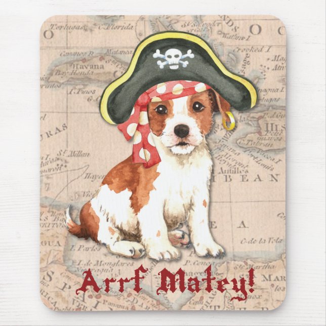 Mousepad Parson Russell Pirate (Frente)