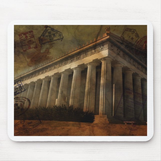 Mousepad Partenon, templo de Athena (Frente)