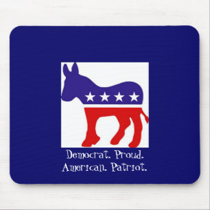 Mousepad Partido Democrata Donkey