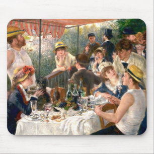 Mousepad Partido do Barco Renoir French Luncheon