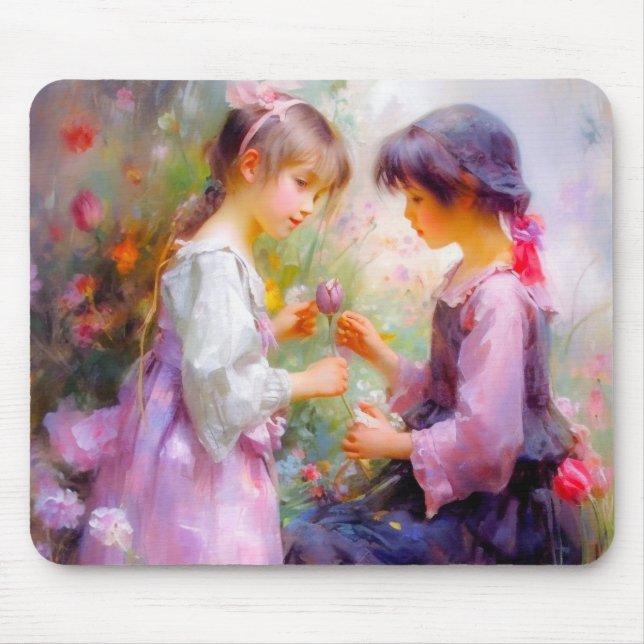 Mousepad Partilhar Rosas e Amizade (Frente)